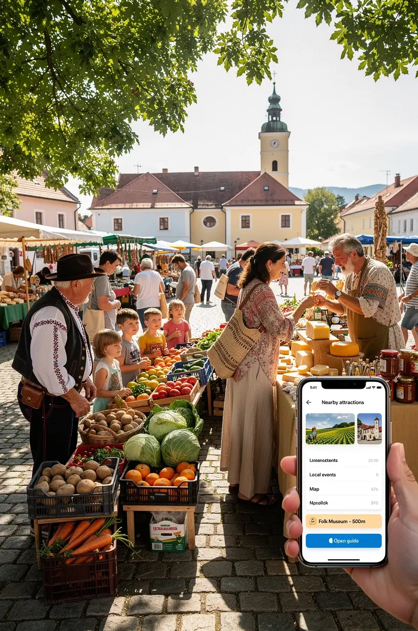 Turisti prechádzajúci sa po vyznačených turistických chodníkoch v slovenskom národnom parku.